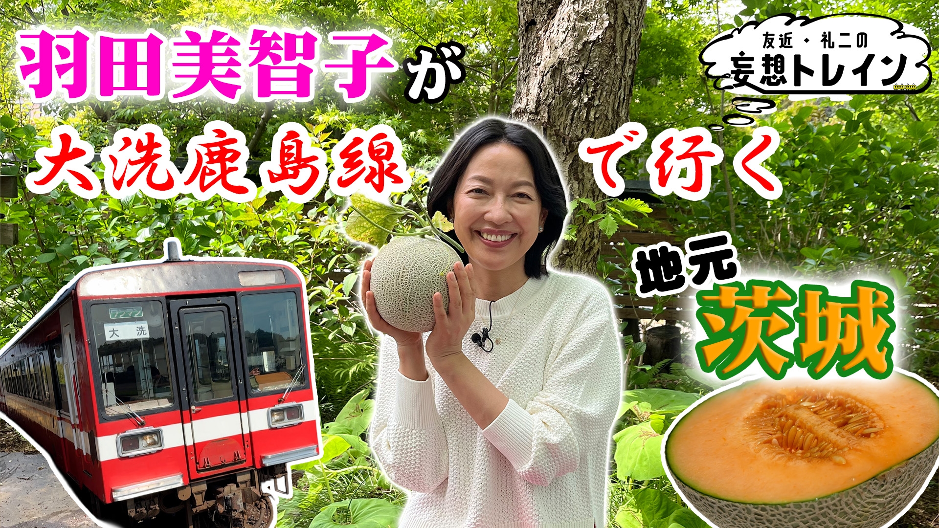 友近・礼二の妄想トレイン《BS日テレ》 #212 羽田美智子が大洗鹿島線で