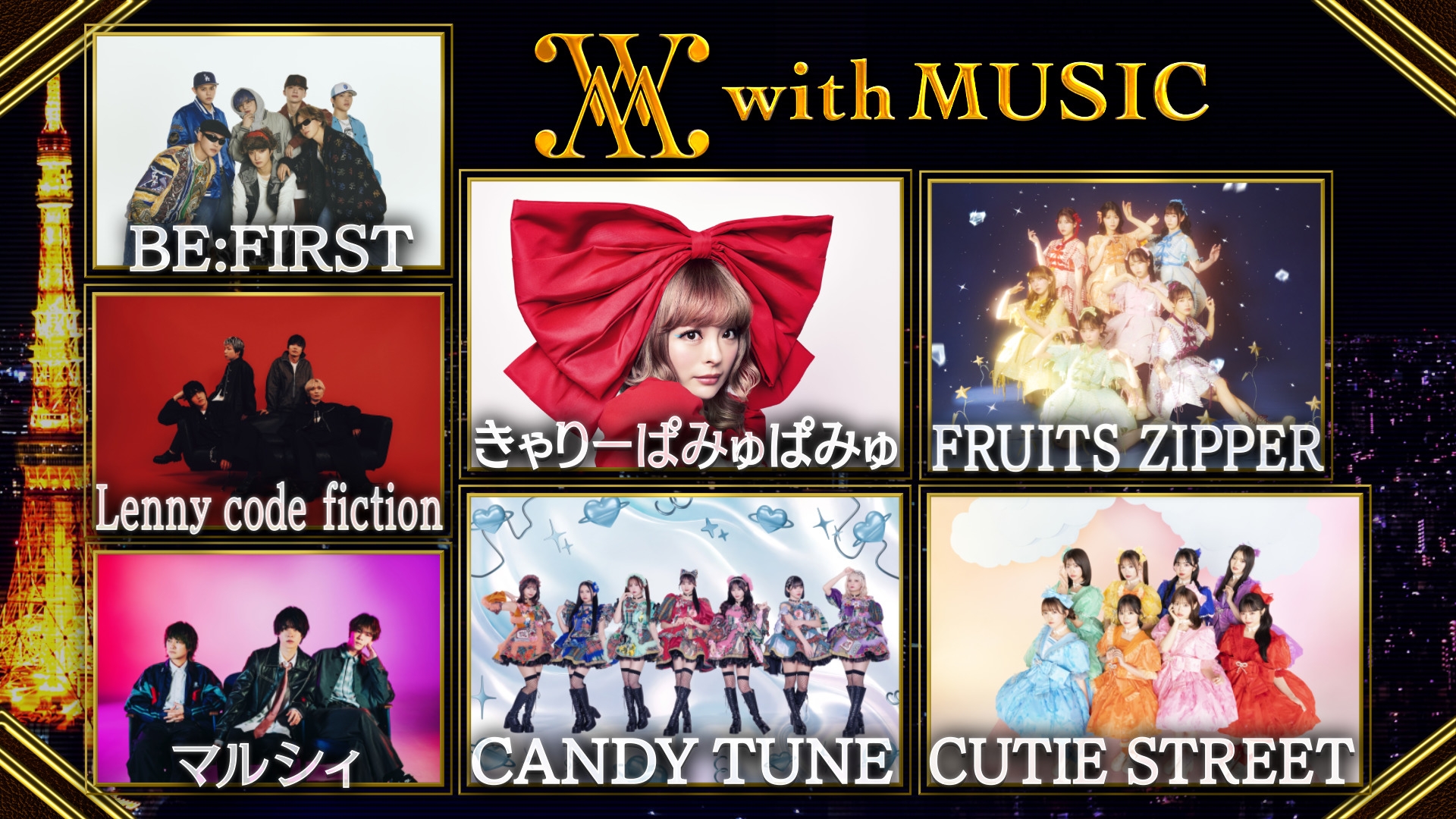 with MUSIC きゃりーぱみゅぱみゅ×KAWAII LAB.（FRUITS ZIPPER