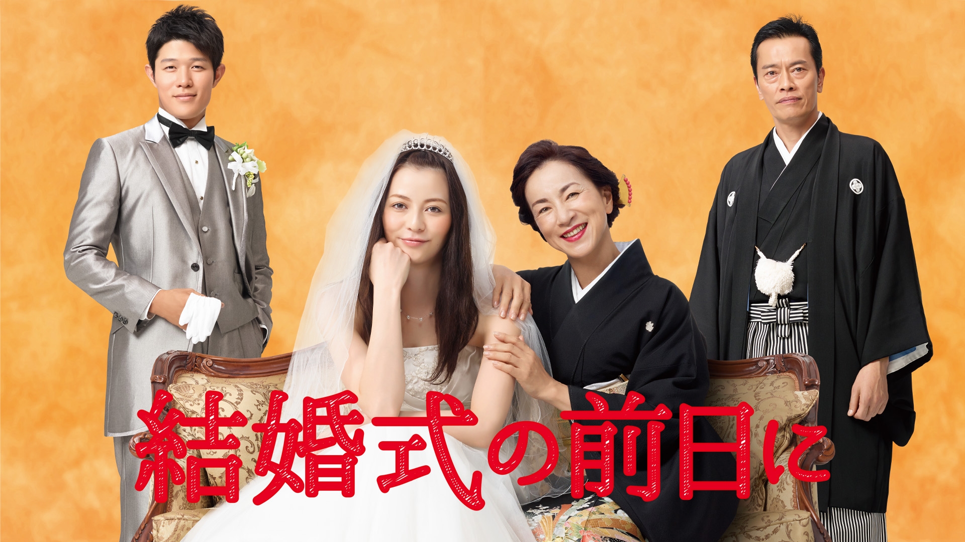 無料テレビで結婚式の前日にを視聴する