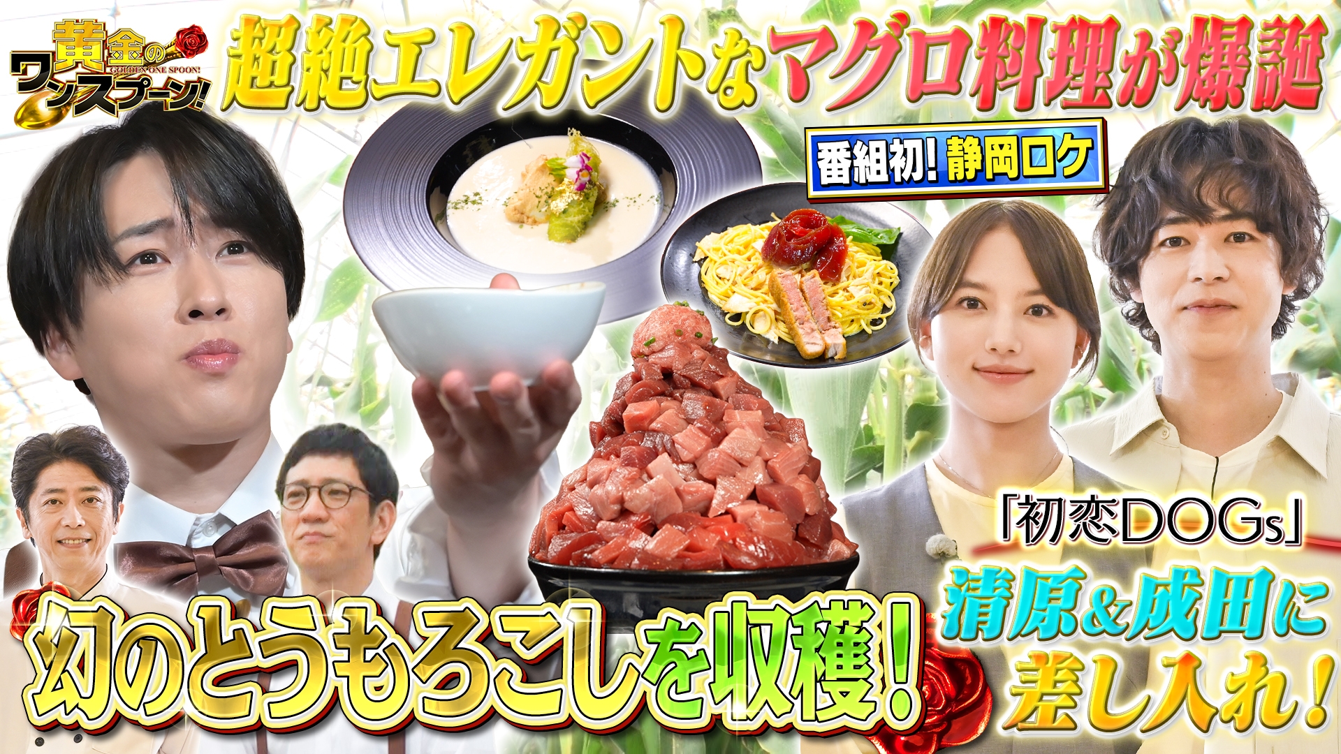 無料テレビで黄金のワンスプーン！を視聴する