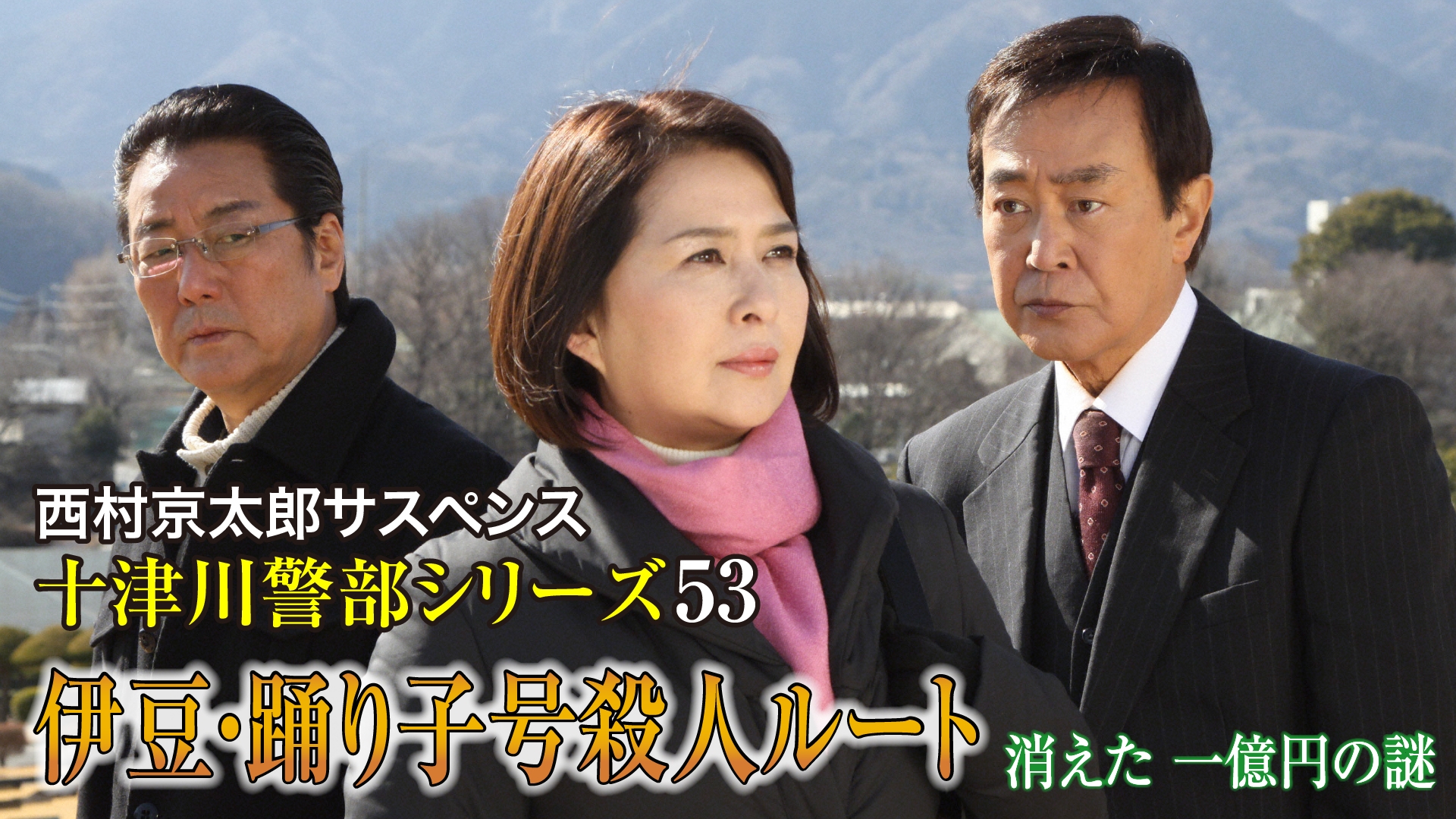 無料テレビで西村京太郎サスペンス 十津川警部シリーズ53 伊豆・踊り子号殺人ルート ～消えた一億円の謎～を視聴する