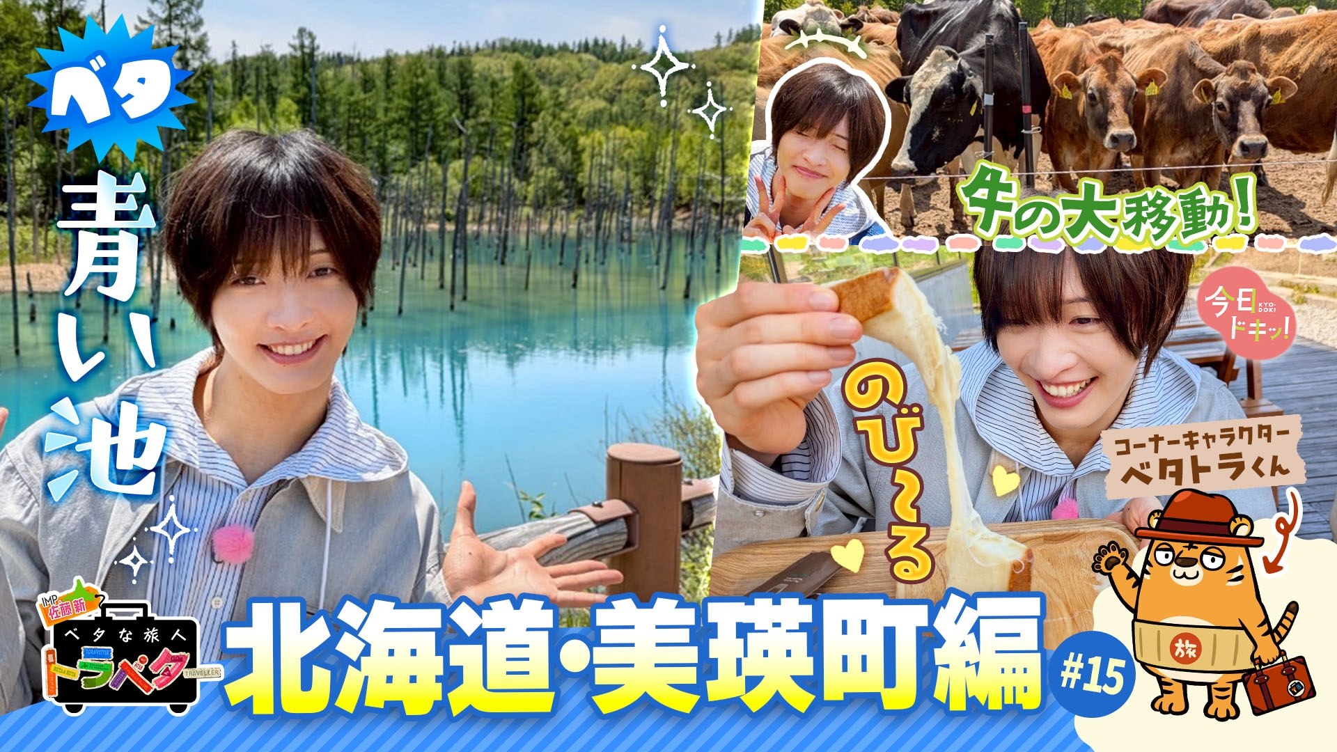 無料テレビでベタな旅人トラベター（今日ドキッ！）を視聴する
