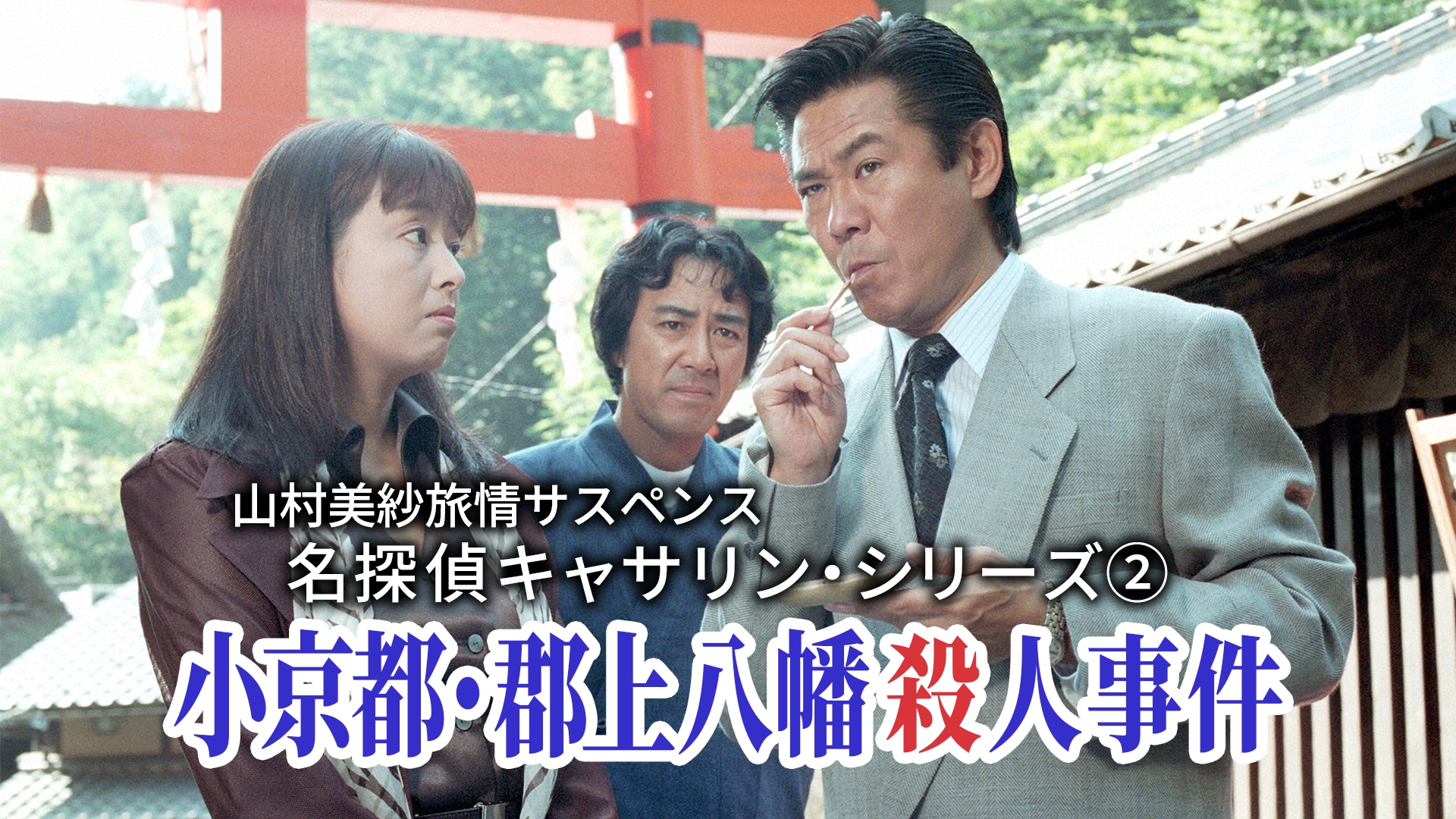 無料テレビで山村美紗旅情サスペンス 名探偵キャサリン・シリーズ② 小京都・郡上八幡殺人事件を視聴する