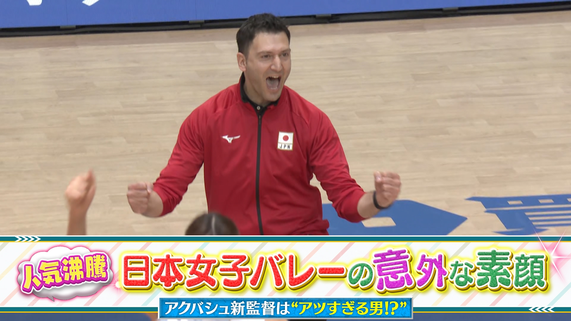 無料テレビで世界バレー8月23日開幕 日本女子バレーの意外な素顔に迫る！を視聴する